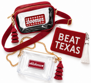 The Perfect Oklahoma Gameday Bag + Exclusive Patch - Gingham