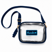 OKC Thunder Clear Bag with Exclusive Thunder Heart Patch