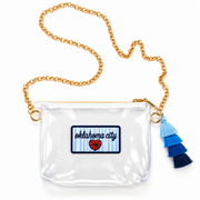 OKC Thunder Clear Bag with Exclusive Heart Patch