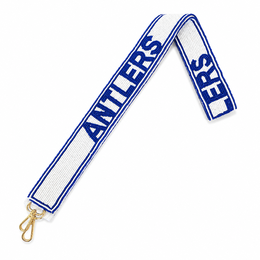Deer Creek High School Gameday Purse Strap - Gold Hardware - Edmond Oklahoma City