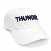 OKC Thunder Hat – White Dad Hat | Game Day Embroidered Baseball Hat | OKC Fan Gear | Spirit Accessories (Copy)