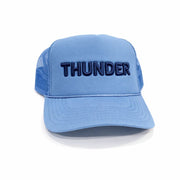 OKC Thunder Hat – Blue Trucker Hat | Game Day Embroidered Baseball Hat | OKC Fan Gear | Spirit Accessories