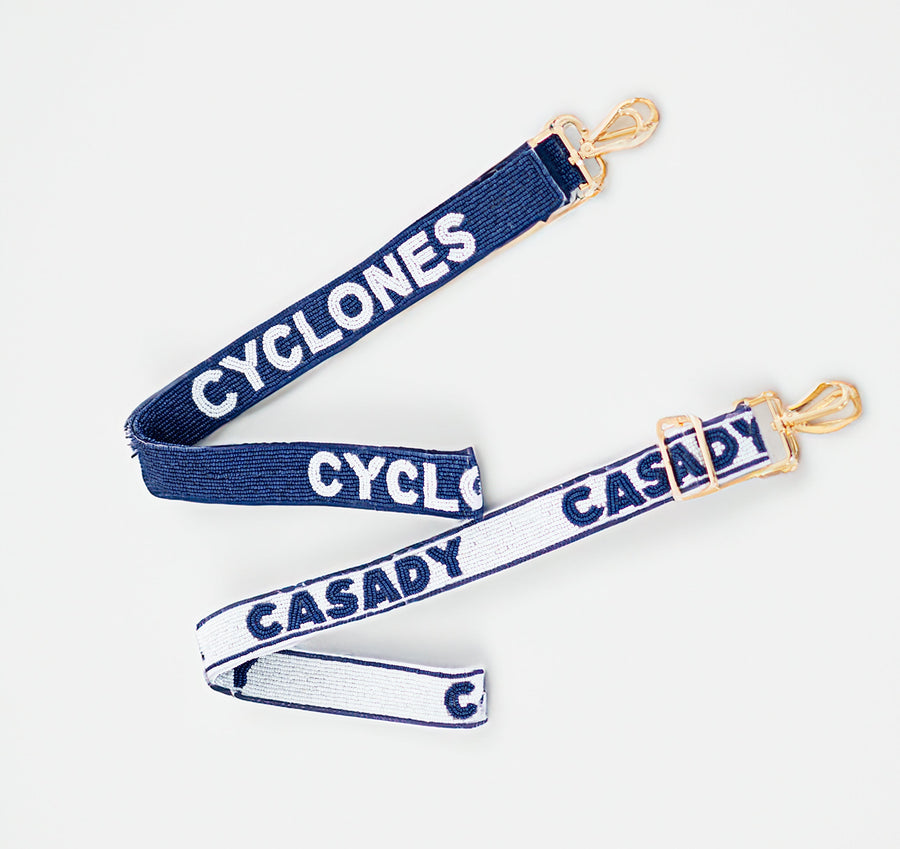 Casady Gameday Purse Strap - Gold Hardware - Oklahoma City