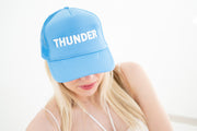 OKC Thunder Hat – Blue Trucker Hat | Game Day Embroidered Baseball Hat | OKC Fan Gear | Spirit Accessories
