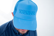 OKC Thunder Hat – Blue Trucker Hat | Game Day Embroidered Baseball Hat | OKC Fan Gear | Spirit Accessories