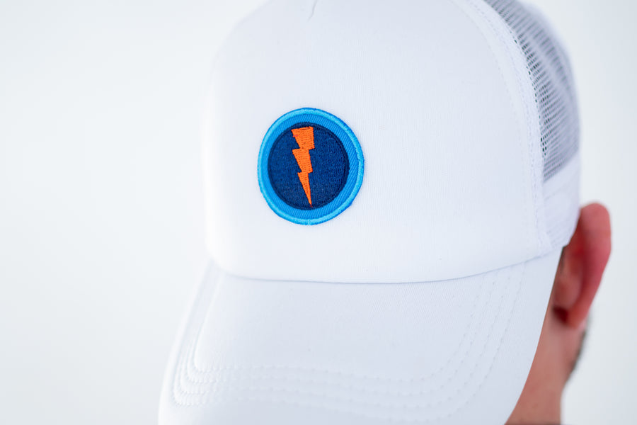 OKC Thunder Hat – Light Blue Trucker Hat | Game Day Embroidered Baseball Hat | OKC Fan Gear | Spirit Accessories