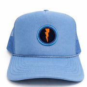 OKC Thunder Hat – White Trucker Hat | Game Day Embroidered Baseball Hat | OKC Fan Gear | Spirit Accessories (Copy)