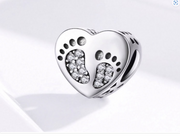 The Forever Imprinted on Our Hearts Authentic Freshwater Pearl Necklace - Perfect for Baby Showers and Expecting Moms