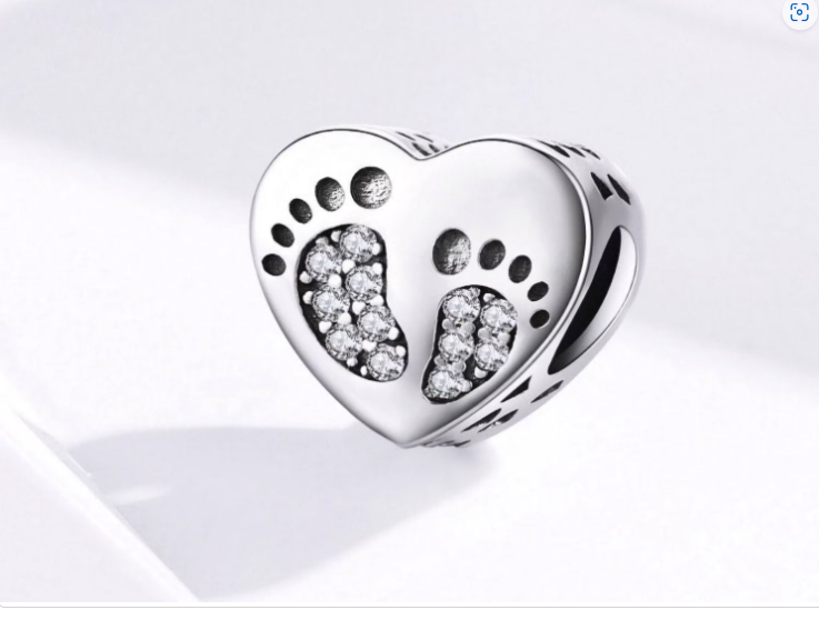 The Forever Imprinted on Our Hearts Authentic Freshwater Pearl Necklace - Perfect for Baby Showers and Expecting Moms