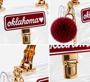 The Perfect Clear Bamboo Handle Gameday Bag + Exclusive Patch