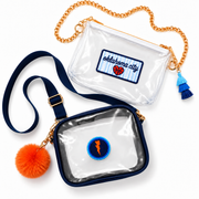 OKC Thunder Clear Bag with Exclusive Heart Patch