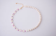 Miriam Shell Pearls and Shell Hearts Necklace