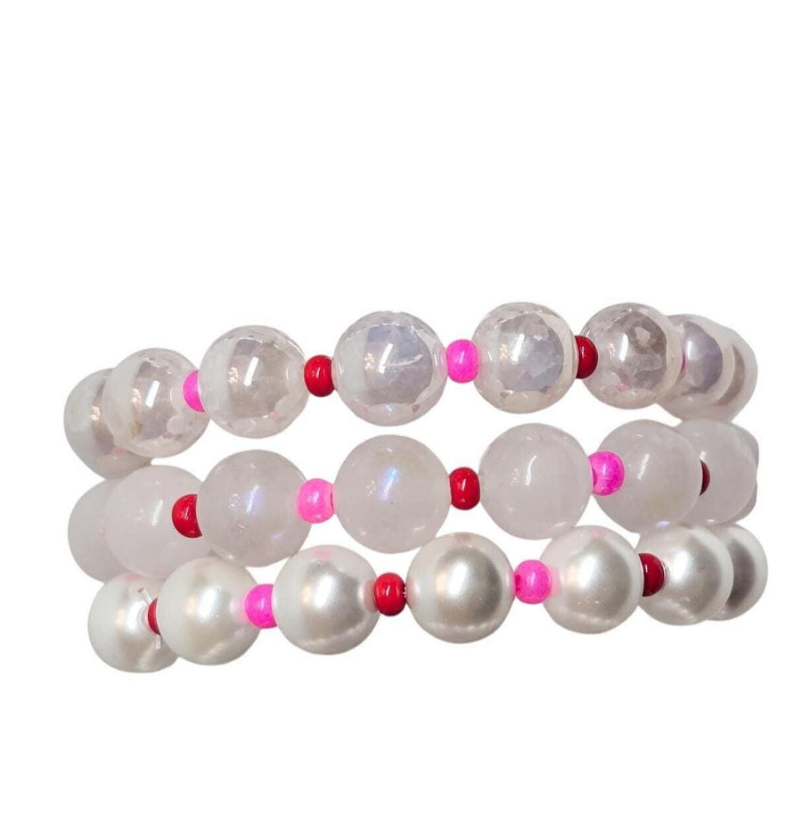 The Adoring my Darling Valentine's Bracelet Stack