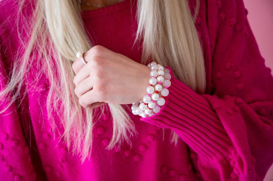 The Adoring my Darling Valentine's Bracelet Stack