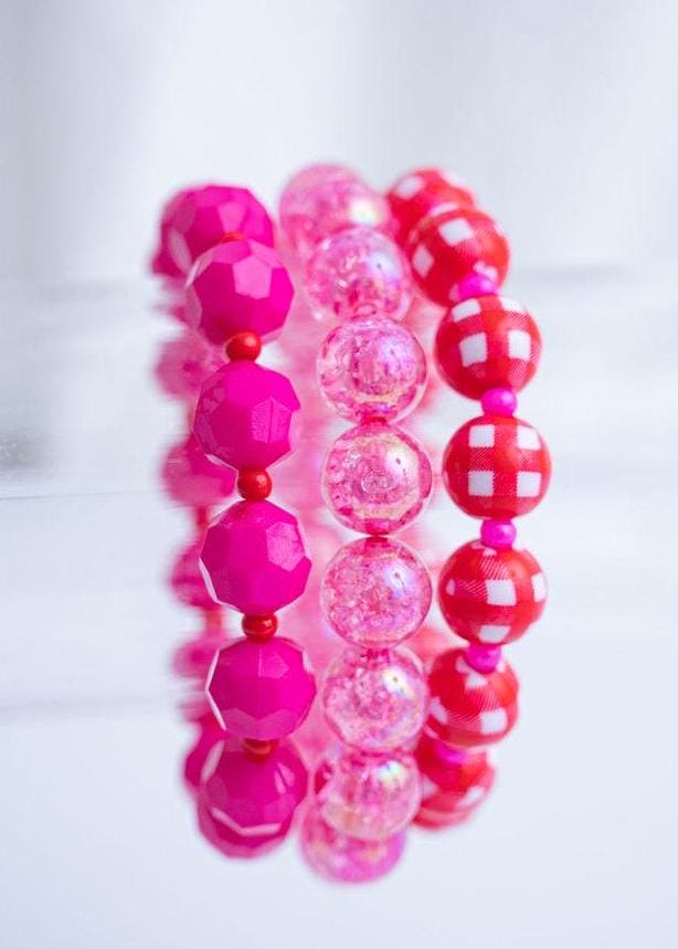 The I'm Crazy About You Valentine's Bracelet Stack