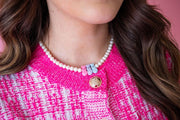 Oh for Peep's Sake Easter Authentic Freshwater Pearls Necklace
