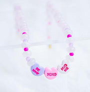 The Sweethearts Valentines Candy Shell Pearl Necklace