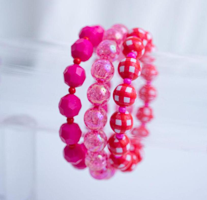 The I'm Crazy About You Valentine's Bracelet Stack