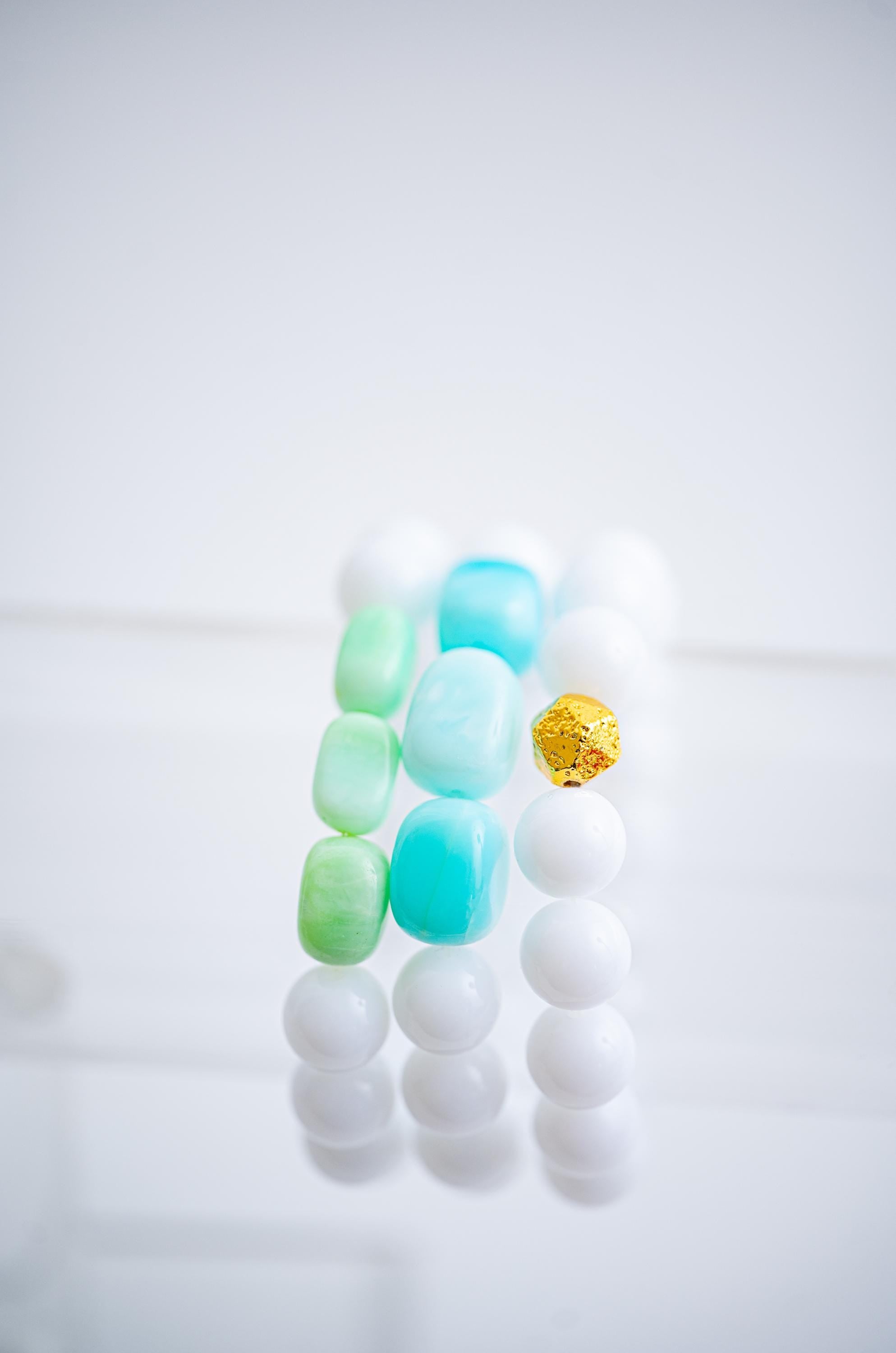 The Morning Mimosa Stretchy Bracelet Stack