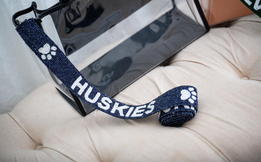 Edmond North School Gameday Purse Strap - Huskies