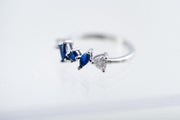 The Isla Dainty & Delicate Ring - Blue