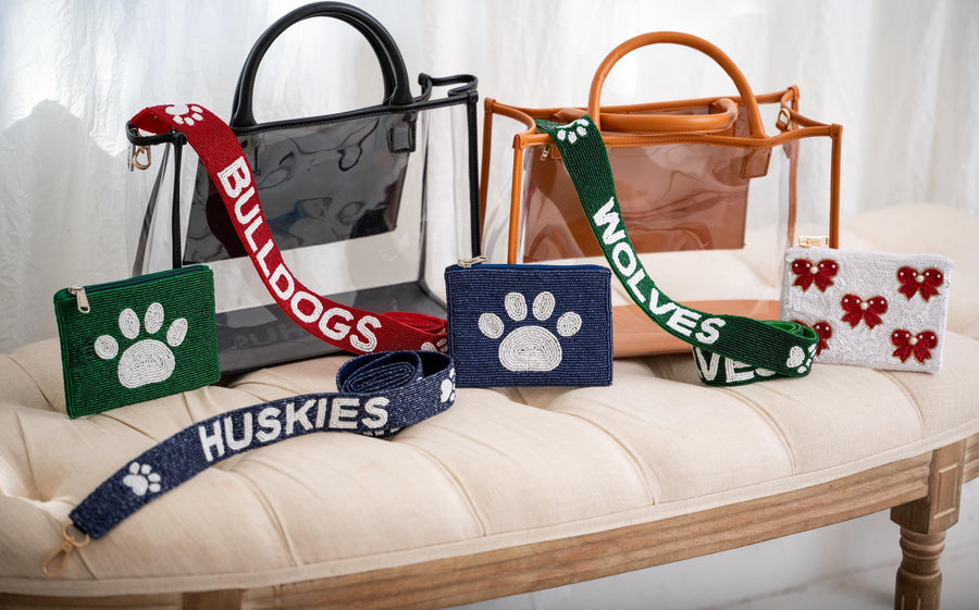 Edmond North School Gameday Purse Strap - Huskies