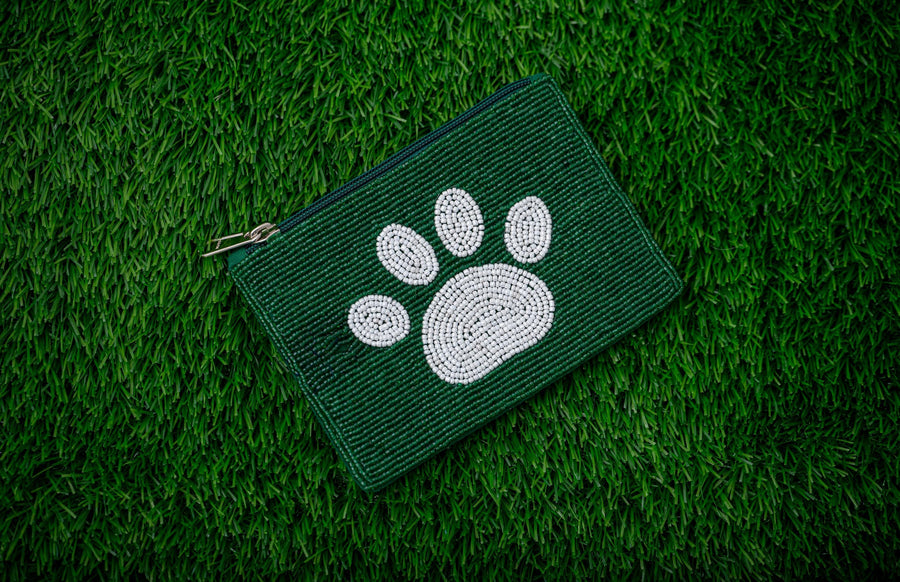 Edmond Santa Fe Wolves Beaded Gameday Coin Purse