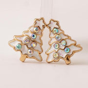 Clara's Winter Wonderland Dreams Dainty Christmas Holiday Earrings
