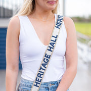 Heritage Hall School Gameday Purse Strap - Gold Hardware - Edmond Oklahoma City