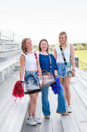 Edmond Santa Fe High School Gameday Purse Strap - Wolves