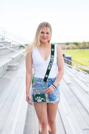 Edmond Santa Fe High School Gameday Purse Strap - Wolves