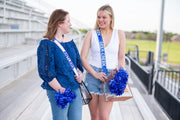 Deer Creek High School Gameday Purse Strap - Sequins - Gold Hardware - Edmond Oklahoma City