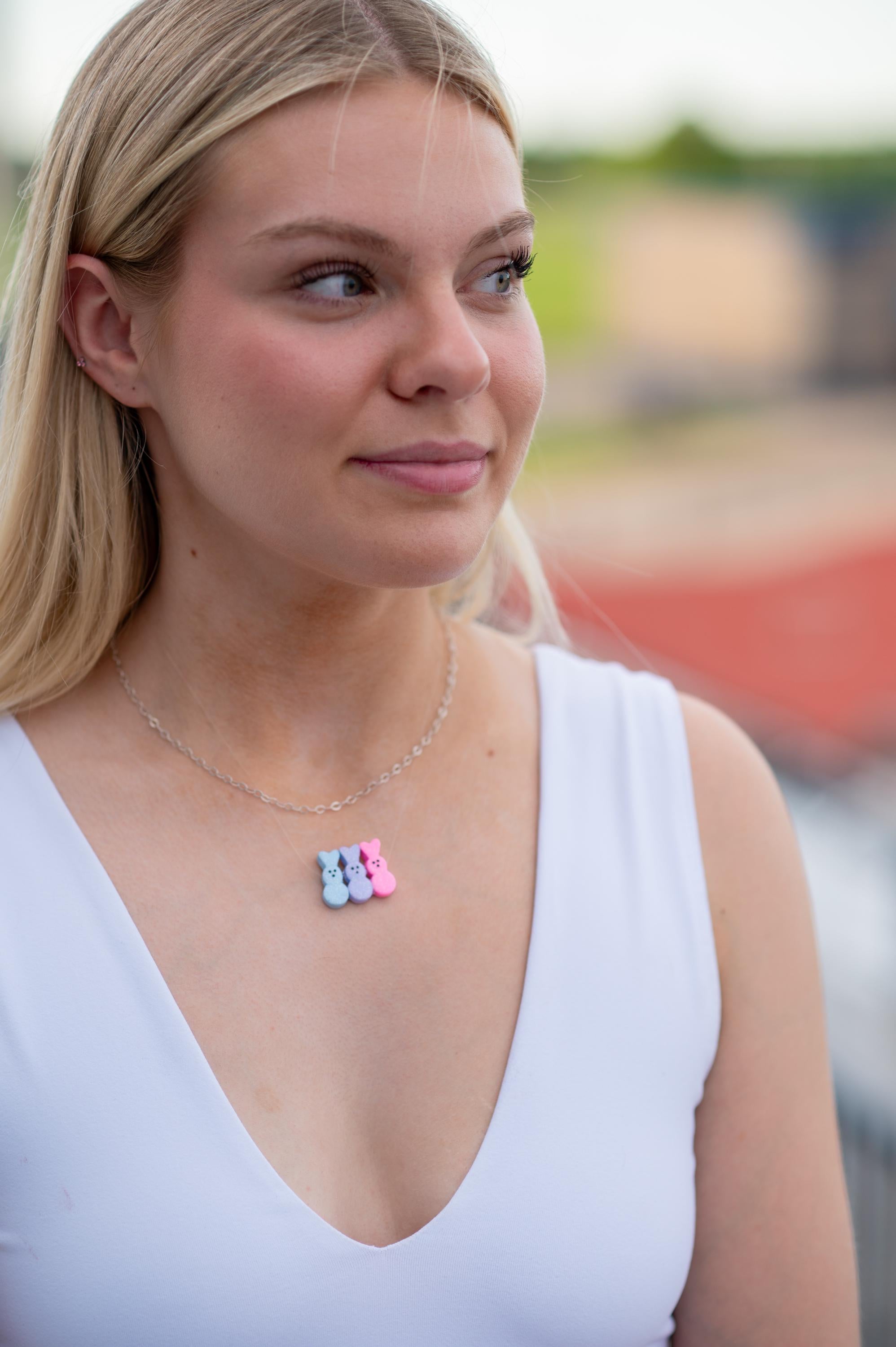 The Oh for Peep's Sake Invisible Easter Necklace