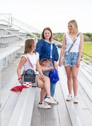 Crossings High School Gameday Purse Strap - Gold Hardware - Edmond Oklahoma City