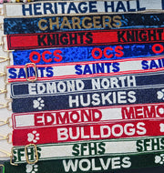 Heritage Hall School Gameday Purse Strap - Gold Hardware - Edmond Oklahoma City