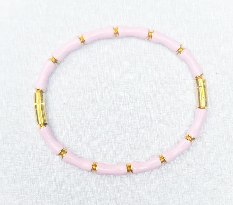 The Betty Bamboo Enamel Bracelet