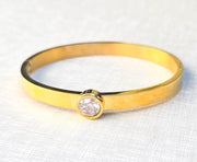 The Elizabeth Enamel Diamond Stack in Perfect Pastels