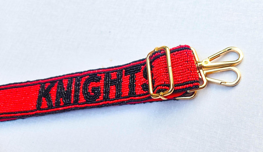 Crossings High School Gameday Purse Strap - Gold Hardware - Edmond Oklahoma City