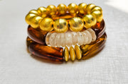 Ultimate Elevated Stretchy Stack in Let's Linger over Coffee Tortoise