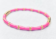 The Betty Bamboo Enamel Bracelet