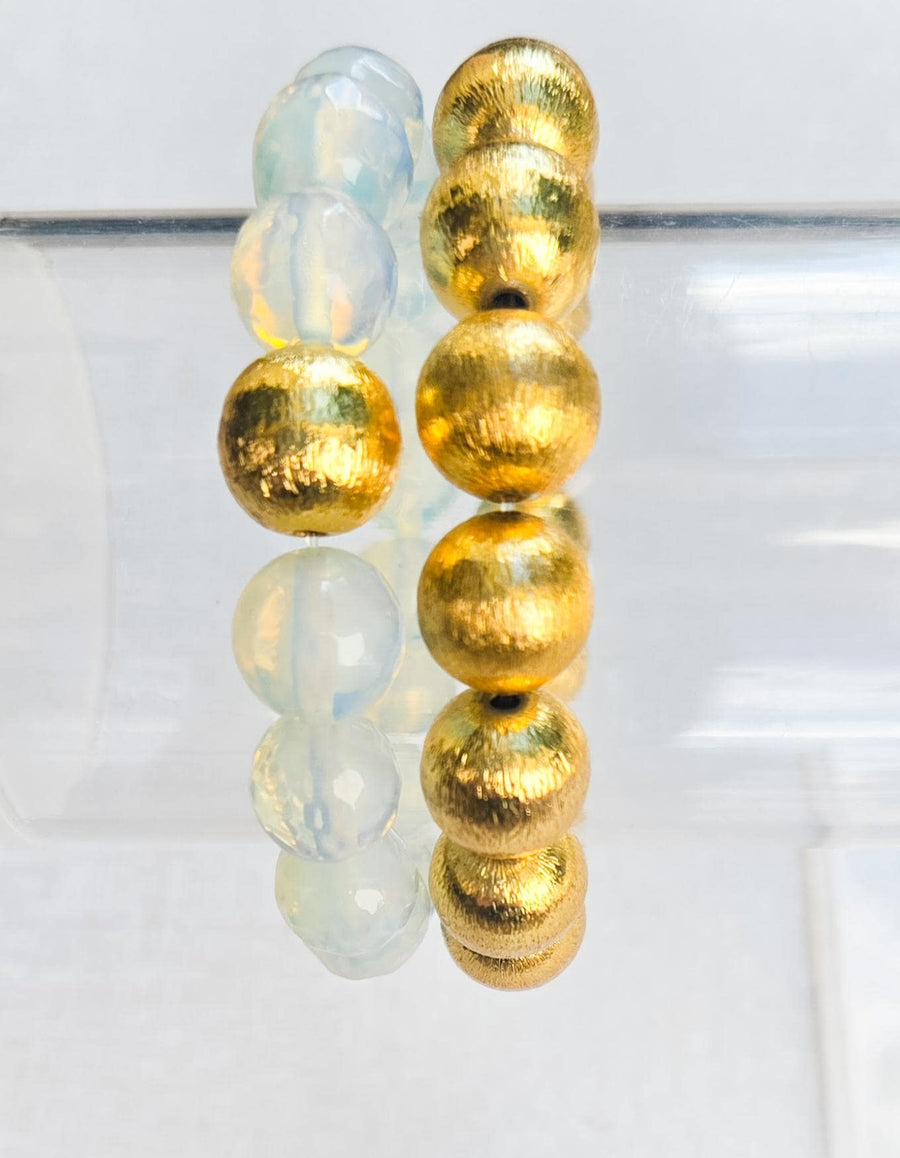 The Grace Gold Ball Bracelet - The Everyday Elevated Stacking Essential