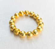The Grace Gold Ball Bracelet - The Everyday Elevated Stacking Essential