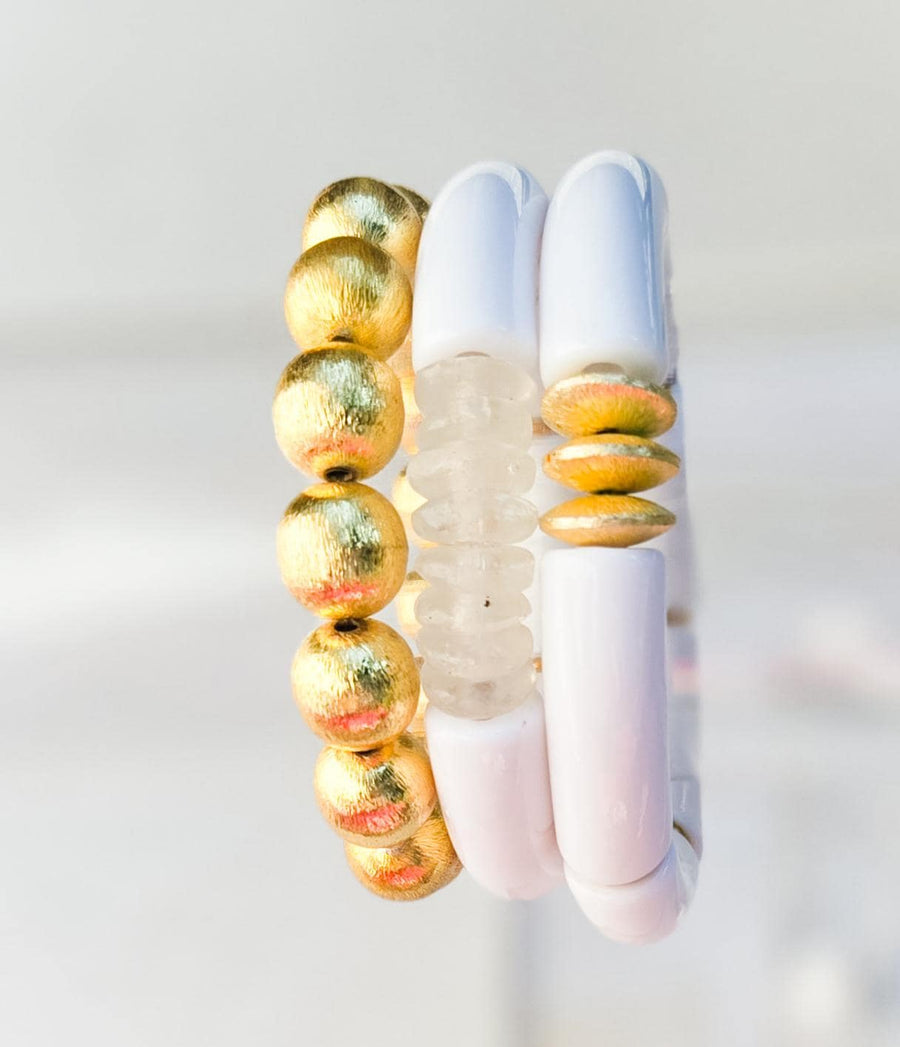 The Grace Gold Ball Bracelet - The Everyday Elevated Stacking Essential