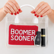 Handmade Beaded Gameday Custom Coin Purse | Bag for Clear Stadium Bags | Oklahoma Sooners | Boomer | 405 Local Original | OU