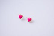 The Audrey Dainty & Delicate Heart Stud Earring