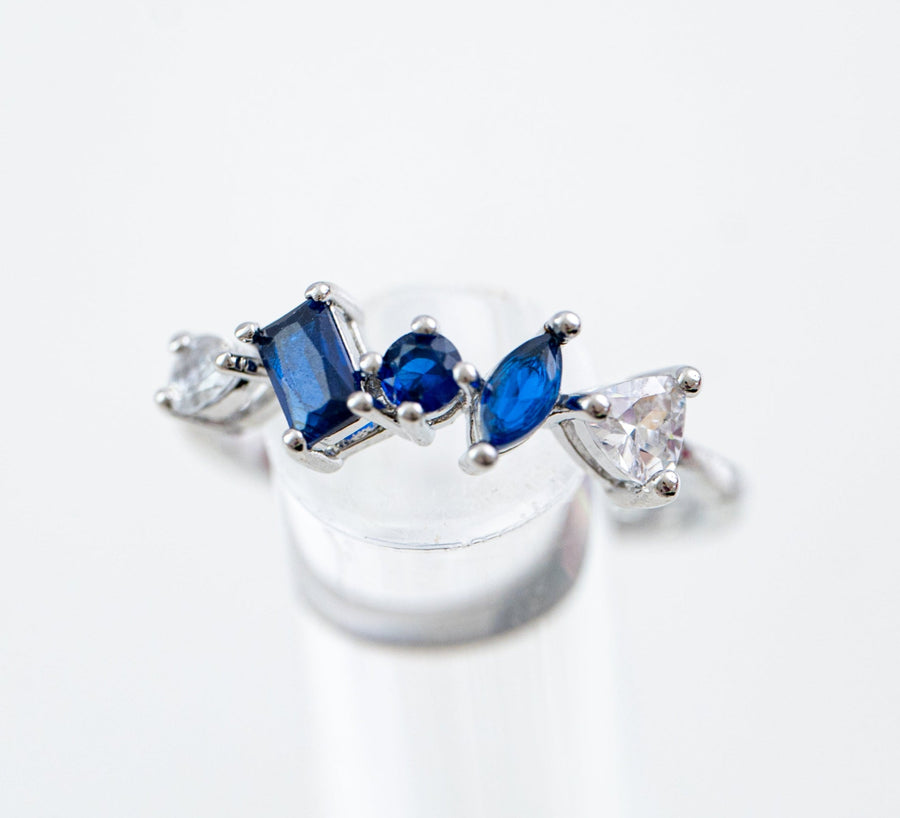 The Isla Dainty & Delicate Ring - Blue