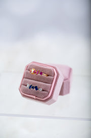 The Isla Dainty & Delicate Ring - Pink