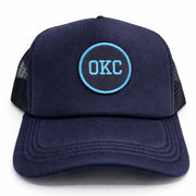 OKC Thunder Hat – Light Blue Trucker Hat | Game Day Embroidered Baseball Hat | OKC Fan Gear | Spirit Accessories