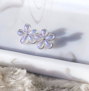 The Mirabelle Iridescent Pearls of Wisdom Stud Earrings