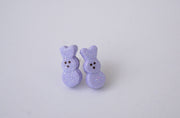 Oh for Peep's Sake Handmade Easter Stud Earrings - Hypoallergenic